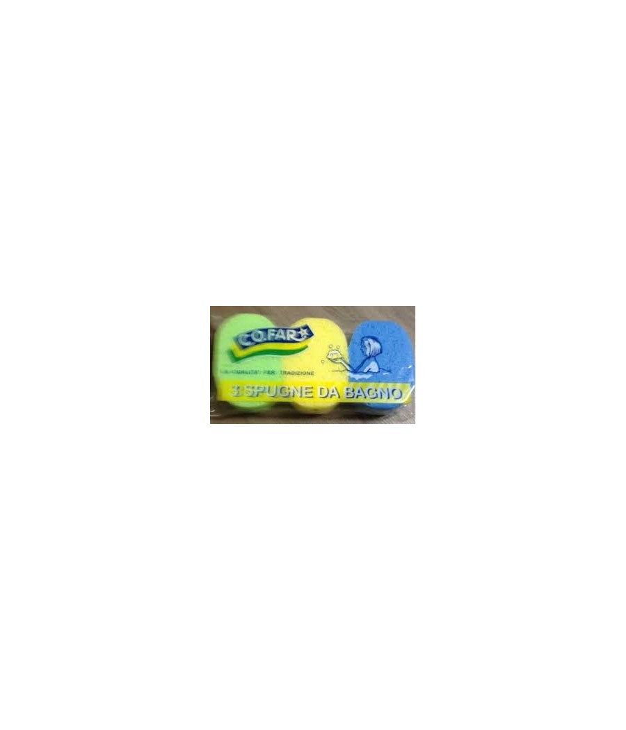 COFAR 3 SPUGNE DA BAGNO