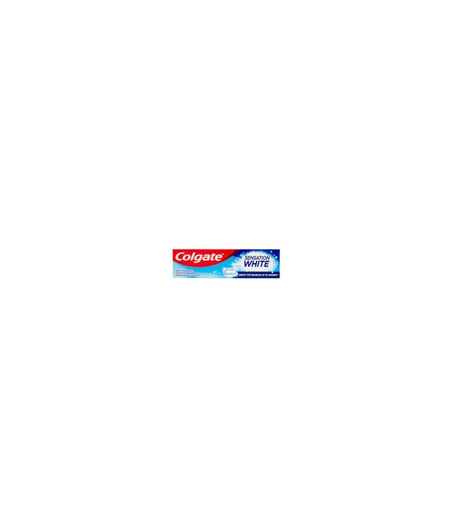 colgate dentifricio sbiancante sensation white 75 ml