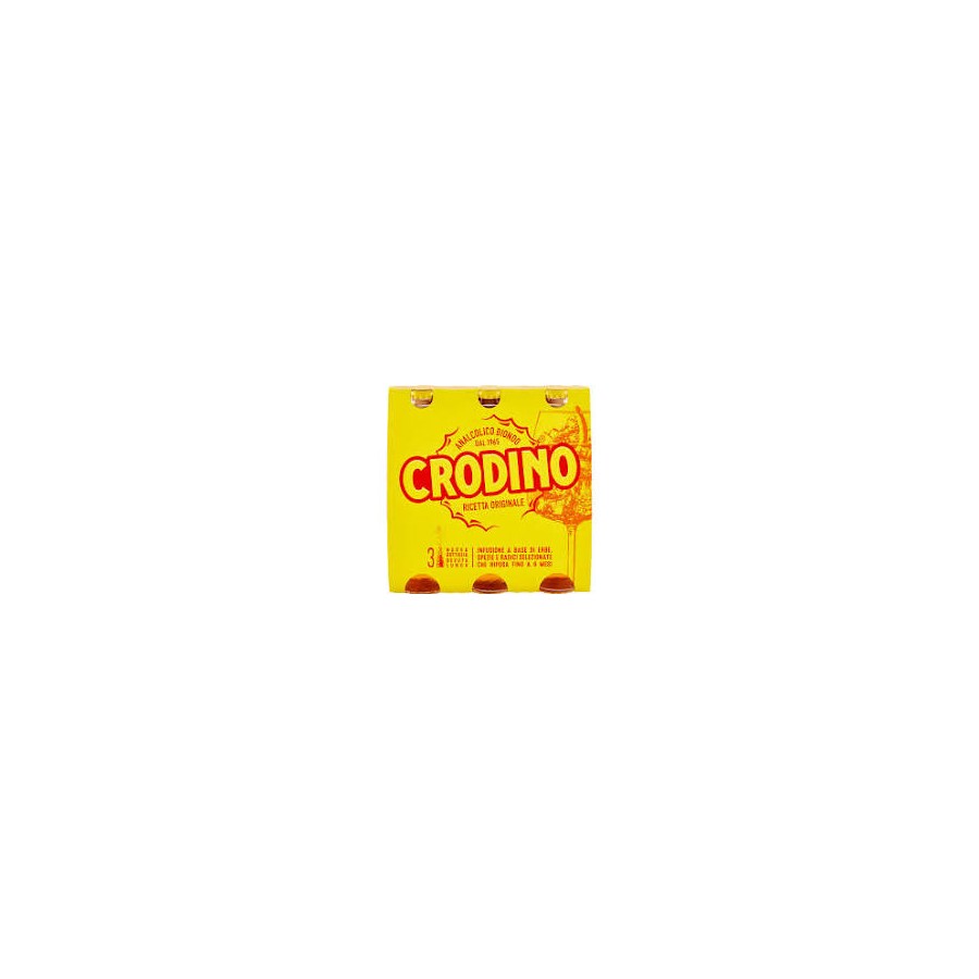 Crodino Analcolico Biondo 3 x 17,5 cl