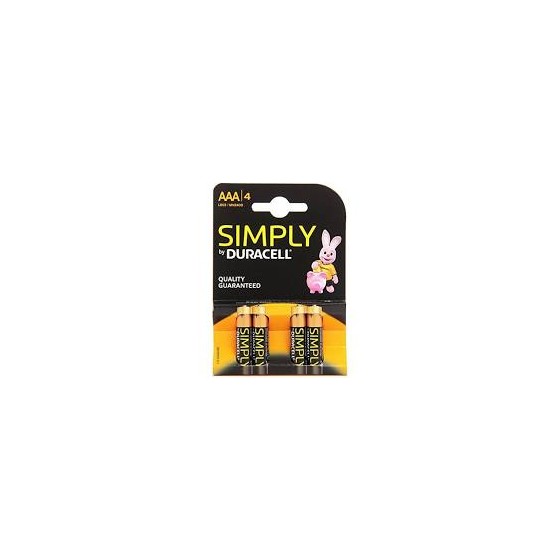 DURACELL BATTERIA SIMPLY MINISTILO X4