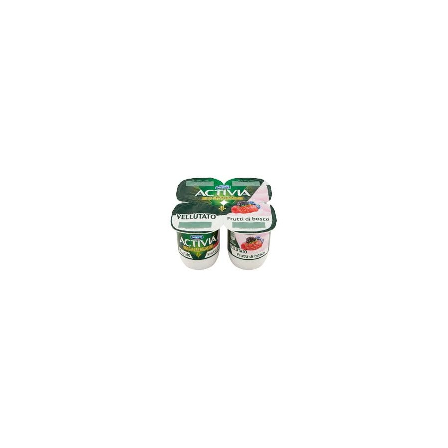 DANONE ACTIVIA FR.BOSCO  4 X125