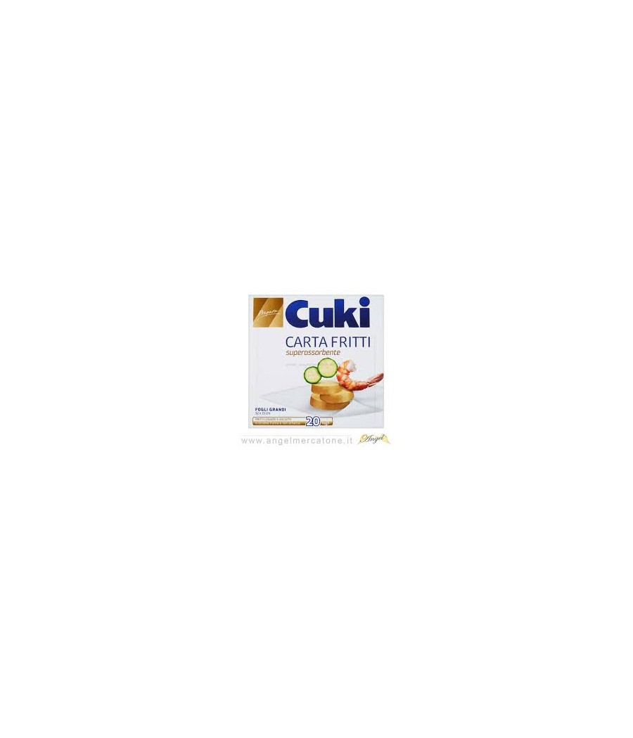Cuki Carta Fritti Superassorbente - 32x33cm