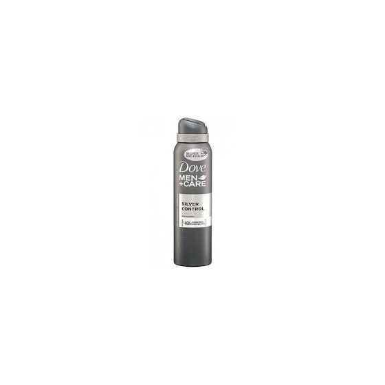 DOVE DEO SPRAY SILVER CONTR150