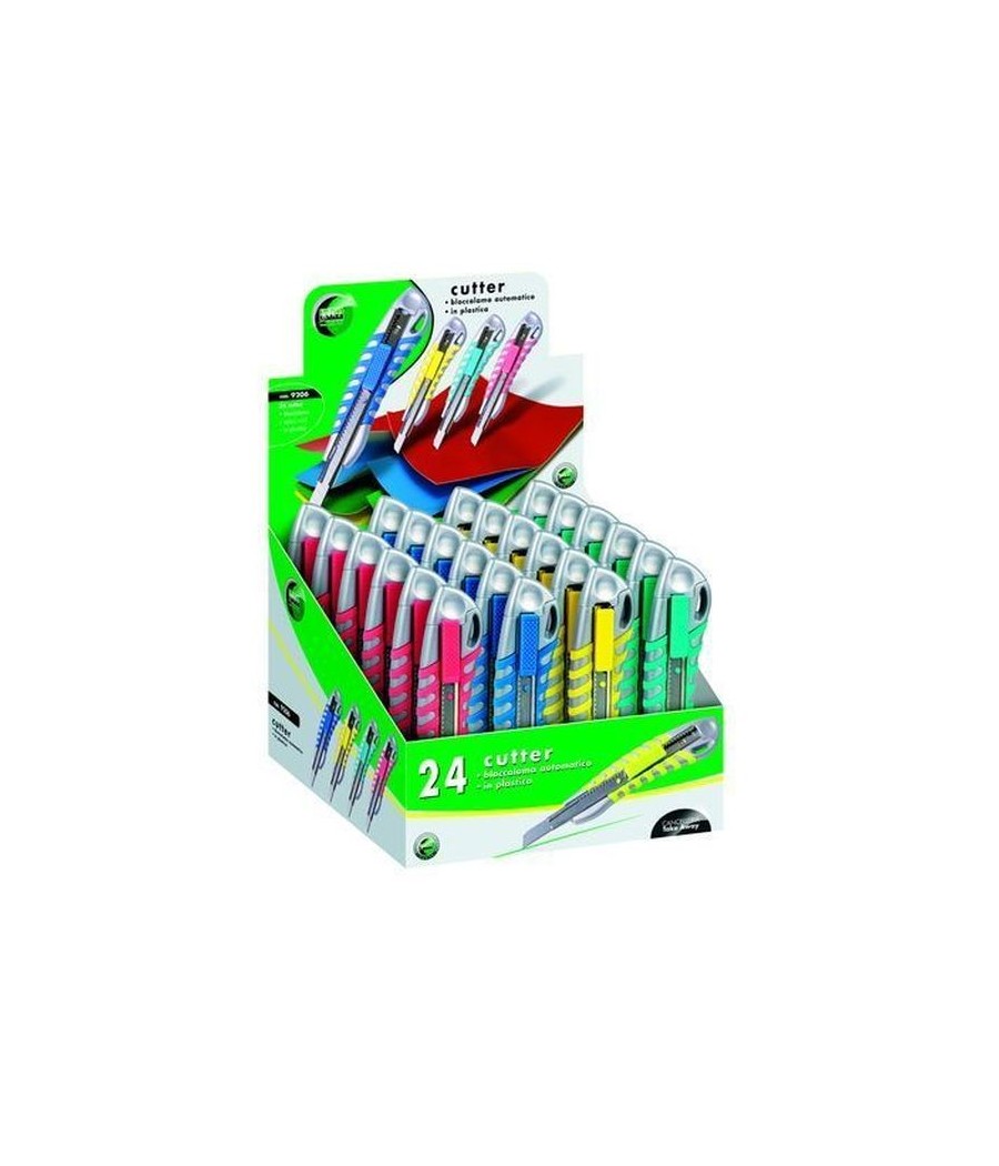 CUTTER TAGLIERINO IMPUGNATURA GOMMA