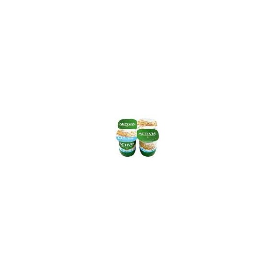 DANONE ACTIVIA 0,1 BIANCO CEREALI GR125X4