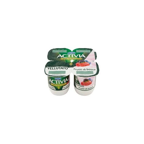 DANONE ACTIVIA FR.BOSCO  4 X125