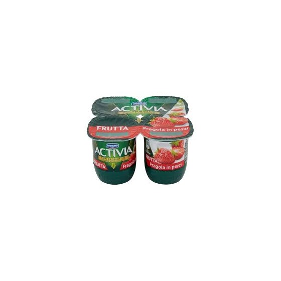 DANONE ACTIVIA FRAGOLA G.125X4