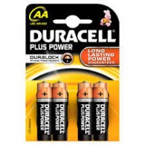 DURACELL BATTERIA PLUS POWER STILO X4