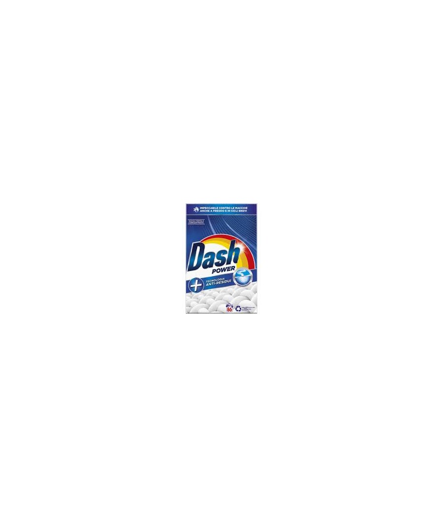DASH fustone POWER DETERSIVO LAVATRICE 86 MISURINI