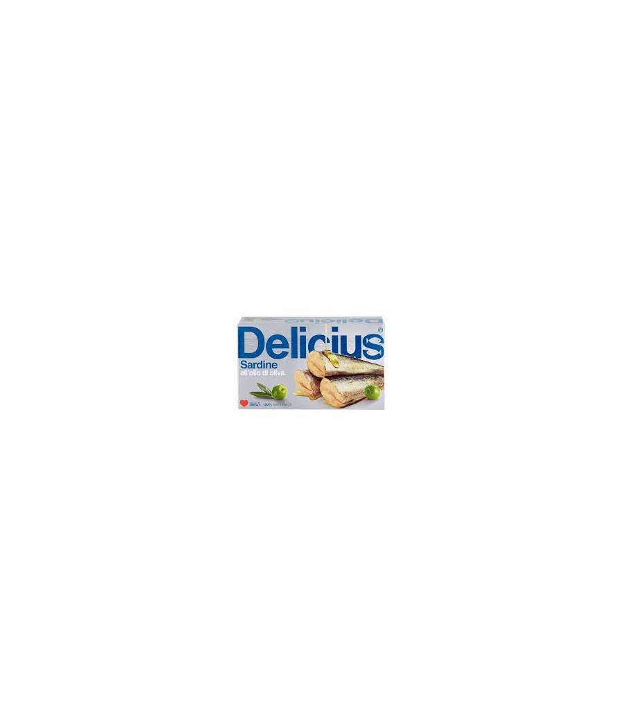 Delicius Sardine all'olio di oliva 120 g