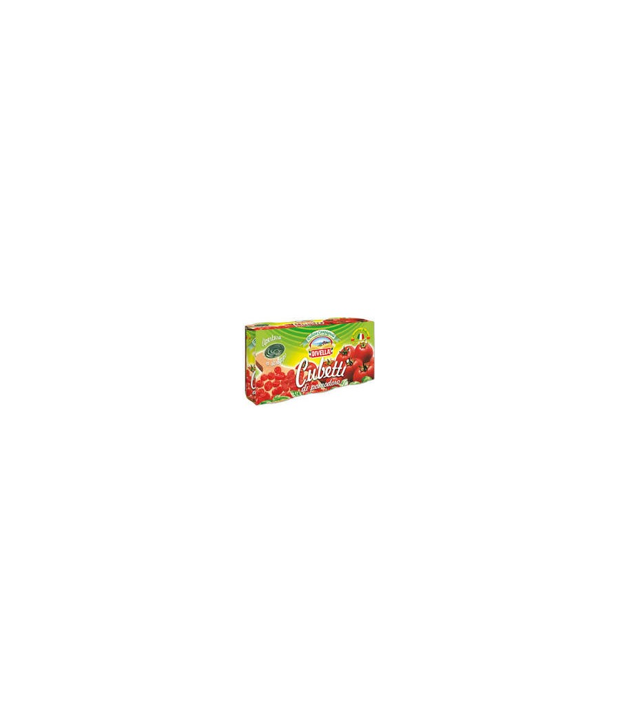 DIVELLA POLPA POMOD.CUBETTI GR.400X3