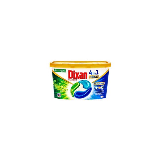 DIXAN DISCS 4 IN 1 CLASSICO CAPSULE x15