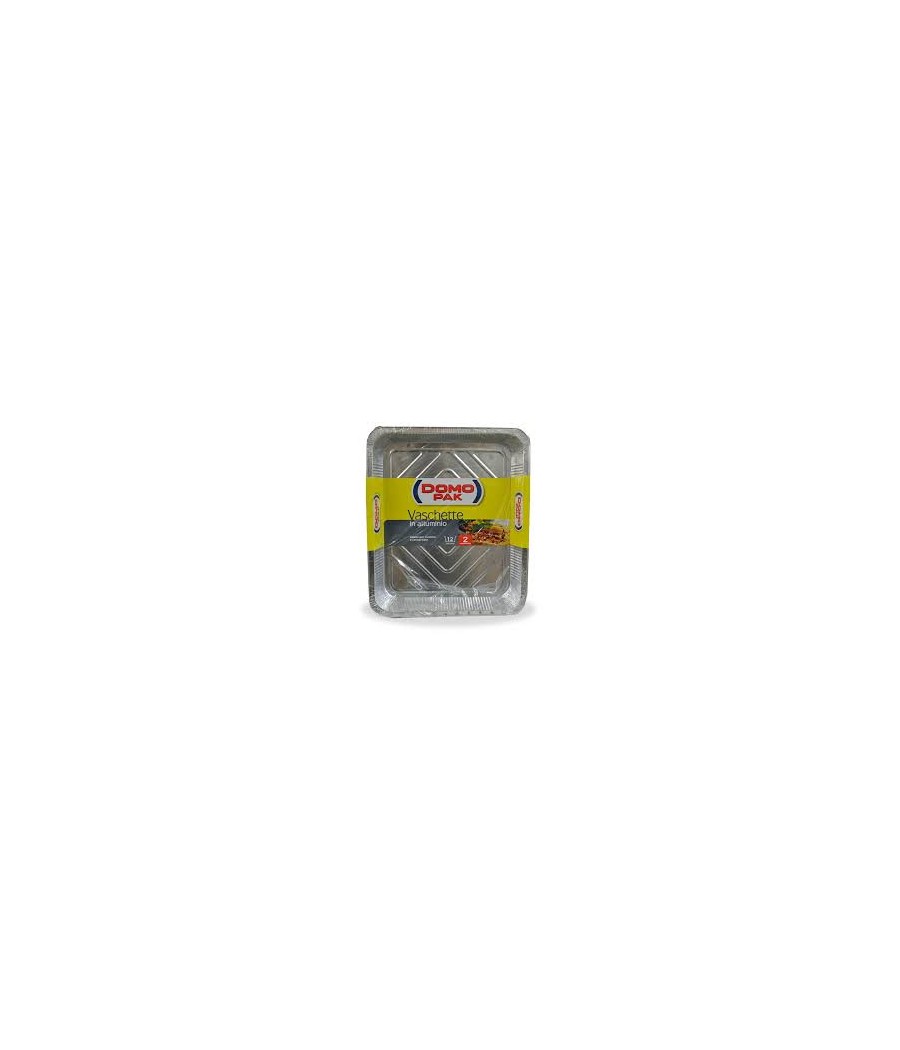 DOMOPAK VASCHETTA ALLUMINIO TEGLIA X2 R74 12 PO