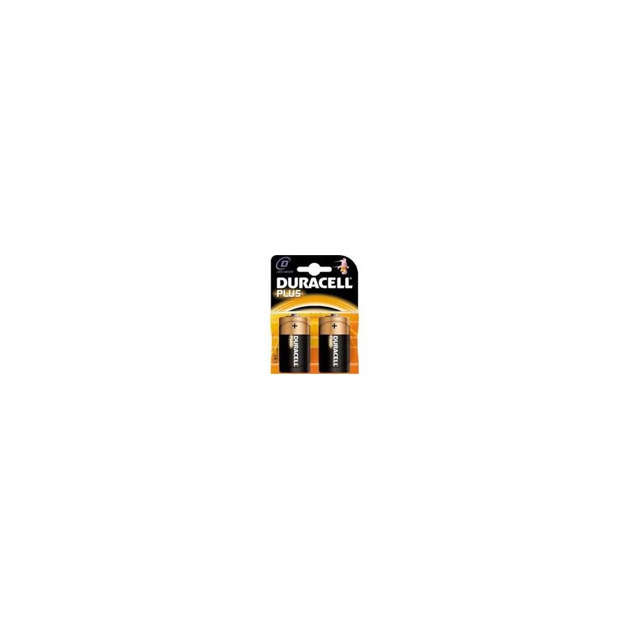 DURACELL PLUS POWER TORCIA D/2 X 2 PZ