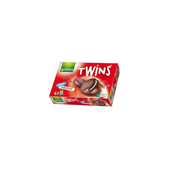 GULLON 6 TWINS MILK CHOCO GR 252