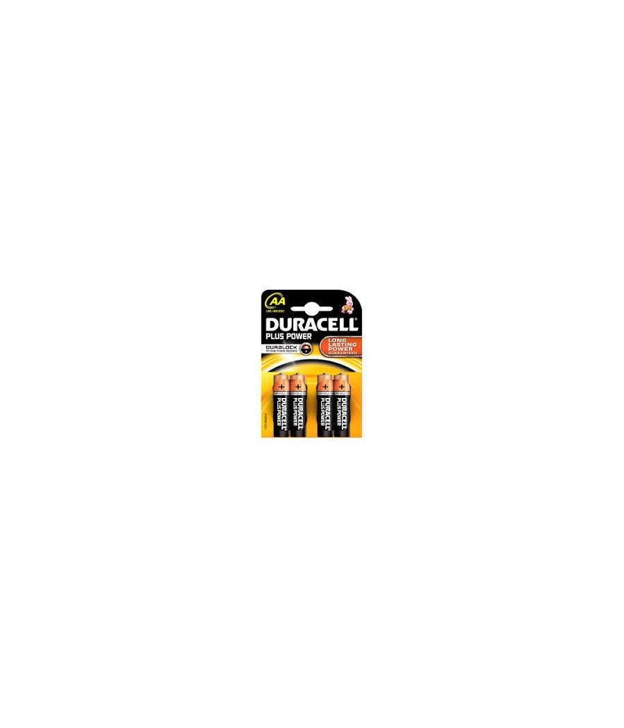 DURACELL BATTERIA PLUS POWER STILO X4