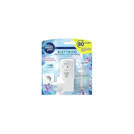 Ambi Pur Profumatore  Elettrico Starter Kit, Risveglio Prim, 20 ml.