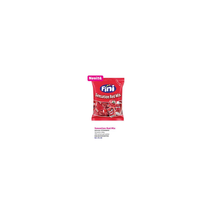 fini GOMMOSE RED SENSATION 90GR