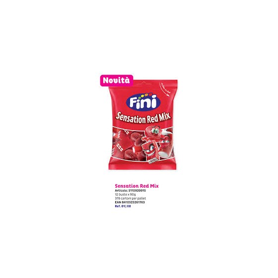 fini GOMMOSE RED SENSATION 90GR