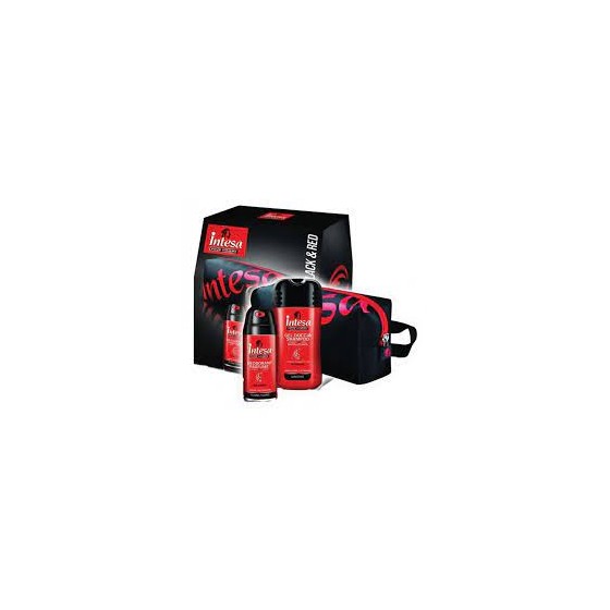 INTESA POUR HOMME KIT BLACK&RED CONFEZIONE