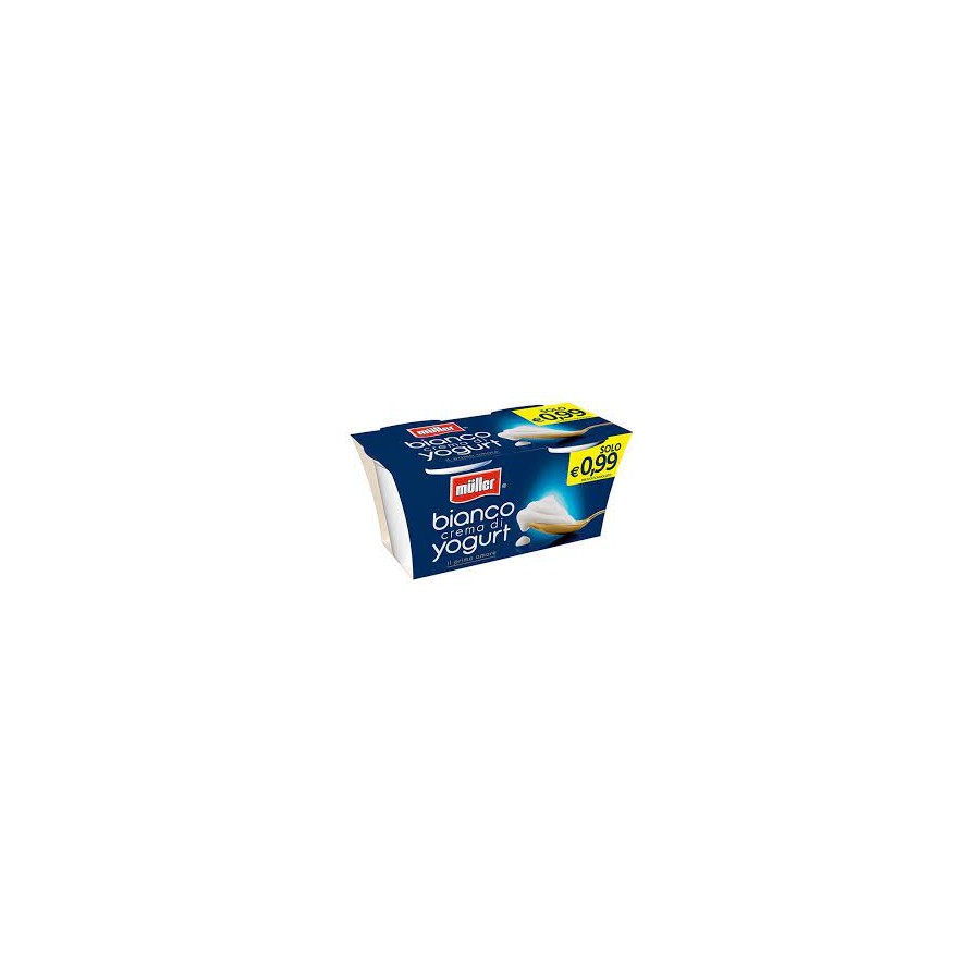 MULLER YOGURT CREMA BIANCO GR.125X2