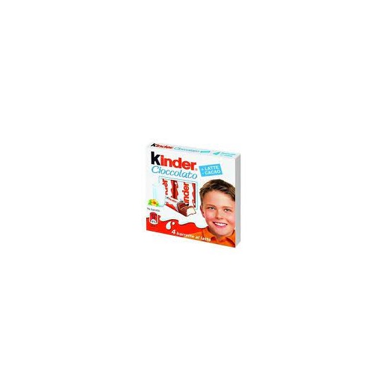 KINDER CIOCCOLATO BARRETTA T4