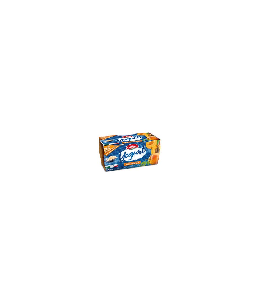 GALBANI YOGURT ALBICOCCA GR 125X2