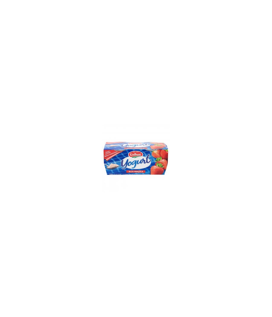 GALBANI YOGURT FRAGOLA GR 125X2