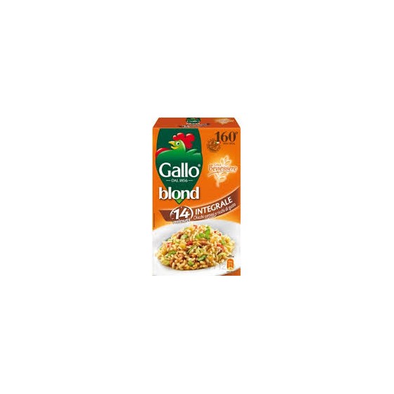 GALLO RISO BLOND INTEGRALE KG1