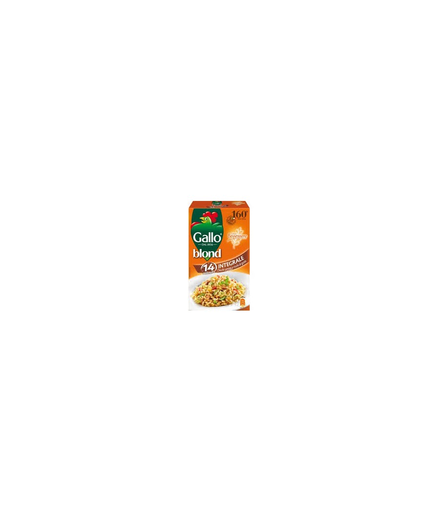 GALLO RISO BLOND INTEGRALE KG1