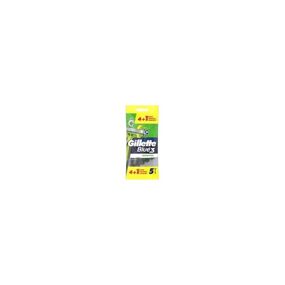 GILLETTE RASOI BLUE 3 SENSITIVE X 4+1
