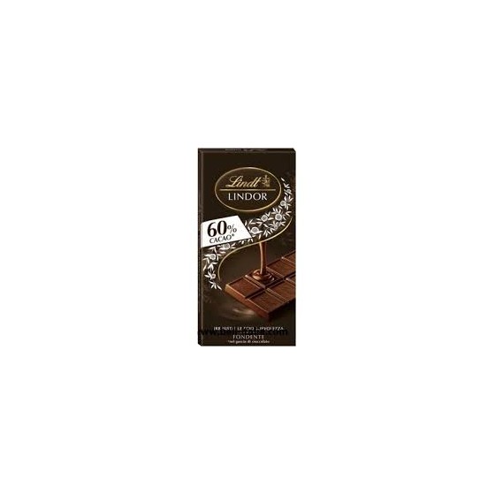 Lindt STECCA CIOCCOLATO 60% Cacao* Fondente 100 g LINDOR