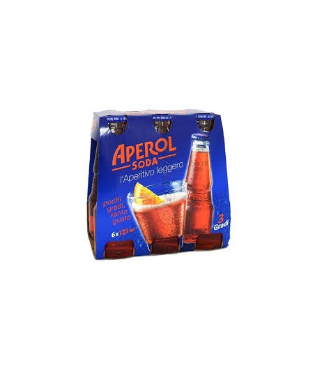 APEROL SODA CL. 12,5 X 6