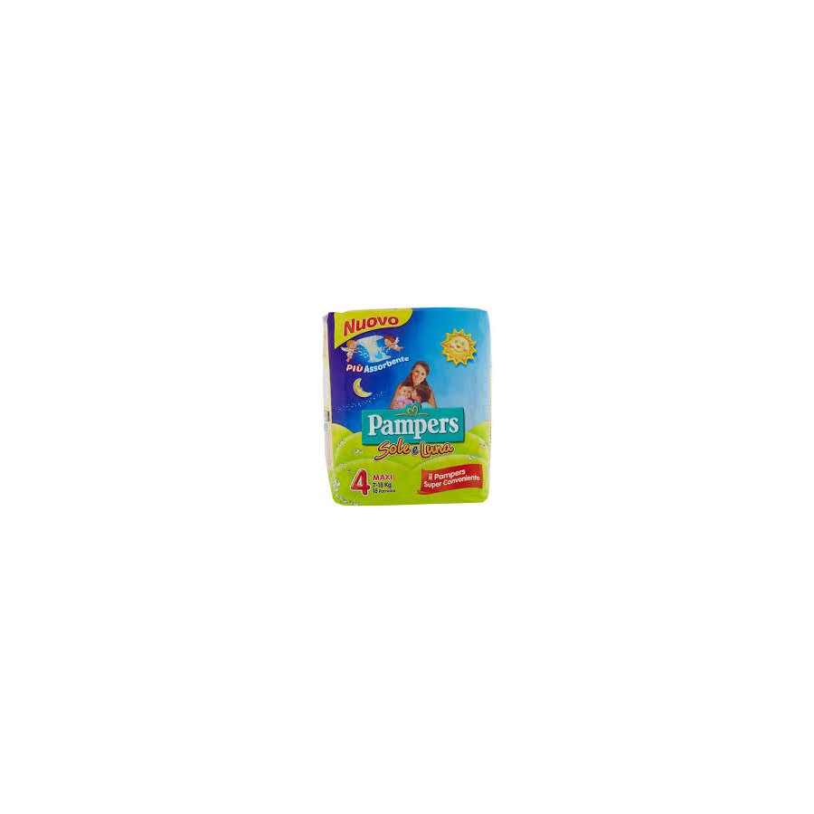 PAMPERS S & L 4 MAXI 7-19 X19PZ