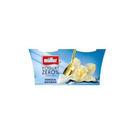 Müller Yogurt 0% Vaniglia gr. 125 x 2