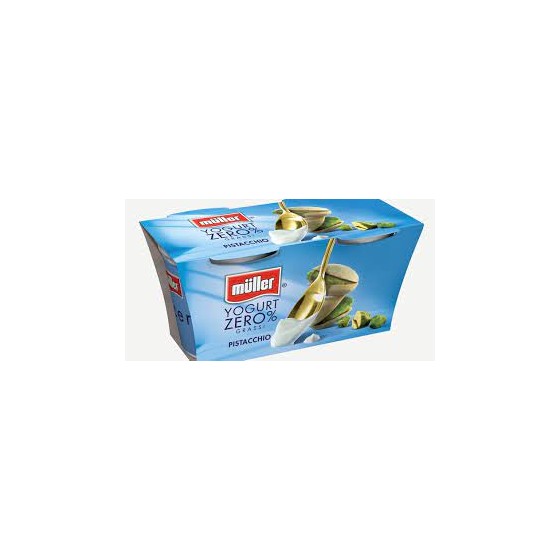 MULLER YOGURT 0.1% PISTACCHIO GR 125X2