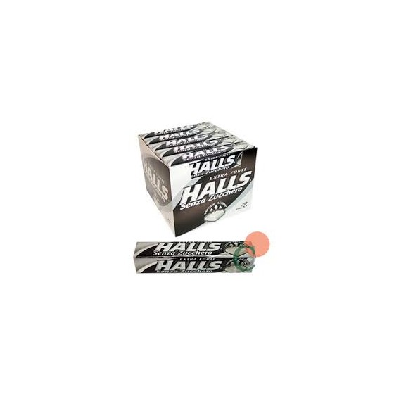 halls extra forte stick singolo gr 33,5 senza zucchero