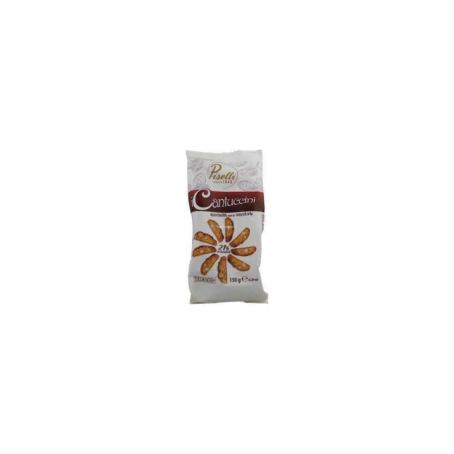 PISELLI CANTUCCINI MANDORLE 21% GR.150