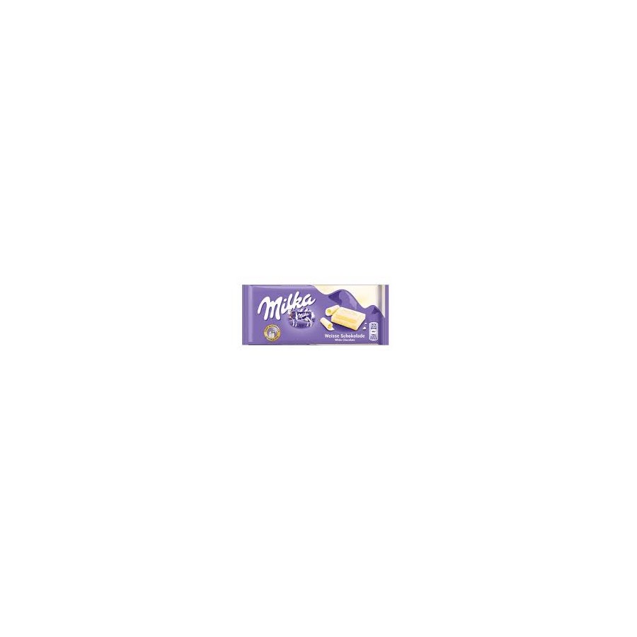 Milka bianco cioccolata 100g