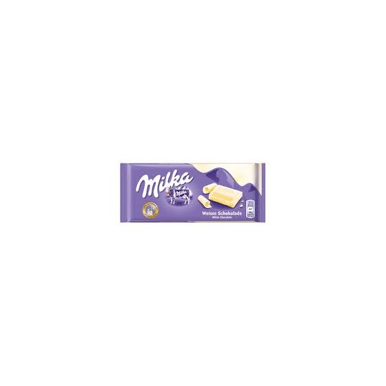 MILKA CIOCC.BIANCO TAV.GR.100P