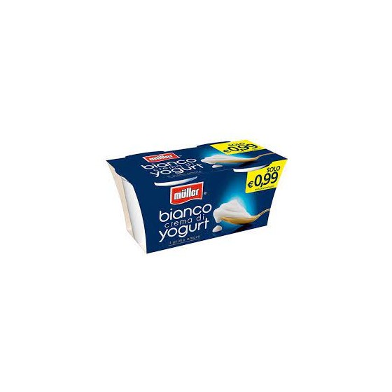 MULLER YOGURT CREMA BIANCO GR.125X2