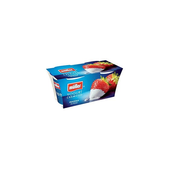 MULLER YOGURT FRAGOLA GR 125X2