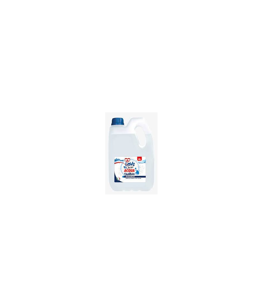 LOVE CLEAN ACQUA DISTILLATA 4LT