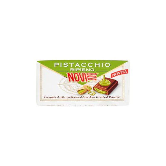 Novi tavoletta a latte ripiena di pistacchio 105 gr