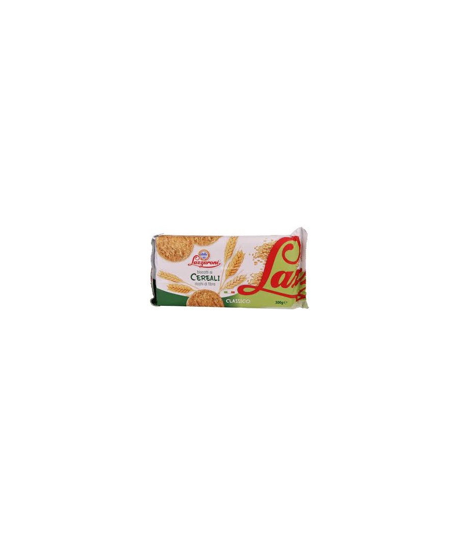 LAZZARONI BISC CEREALI  FIBRE GR 300