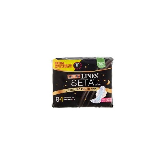 Lines Seta ultra extra con ali 9+1 pZ