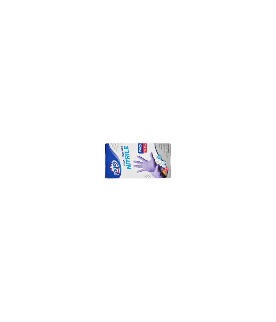 LOGEX GUANTI NITR.X100 M/G