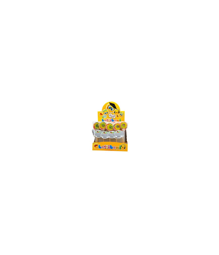 Lolliboni Lecca-lecca a spirale Funny Faces 30g