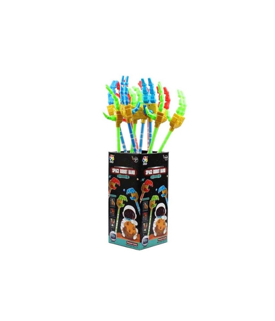 mano plastica caramelle