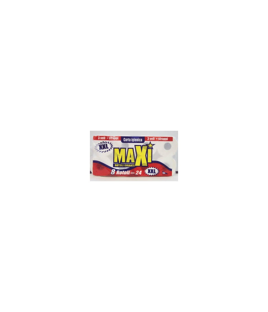 MAXI CARTA IGIENICA X8 XXL